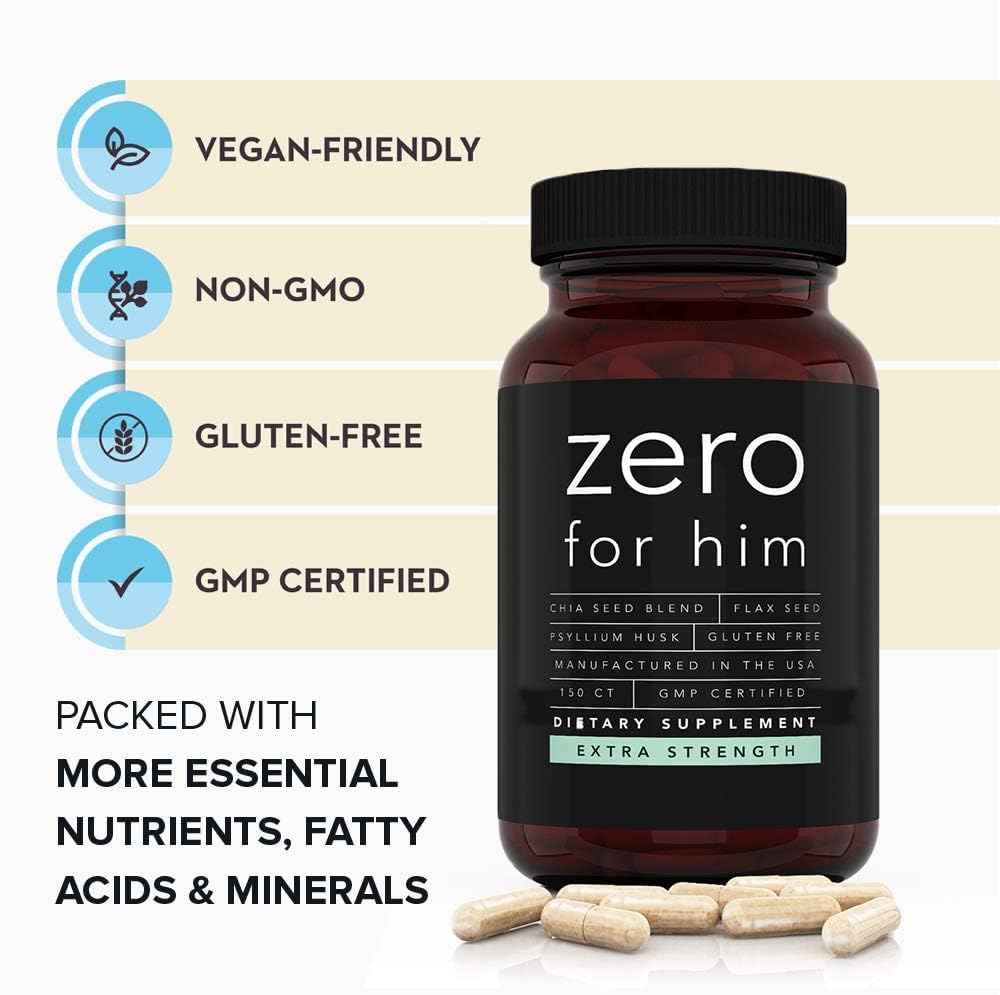 California Basics chia and flax seeds blend, displayed with natural ingredients