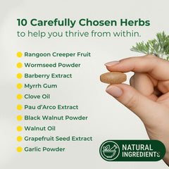 CaliVita ParaProteX plant-based capsules supporting gentle wellness.