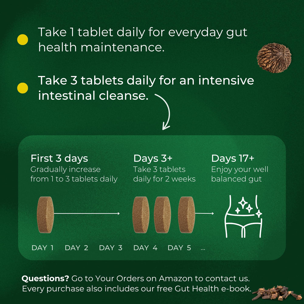 CaliVita ParaProteX tablets for daily digestive support.