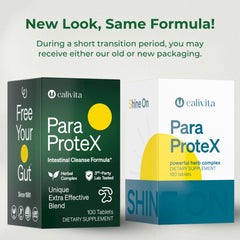 CaliVita ParaProteX USA-made manufacturing with cGMP facilities.