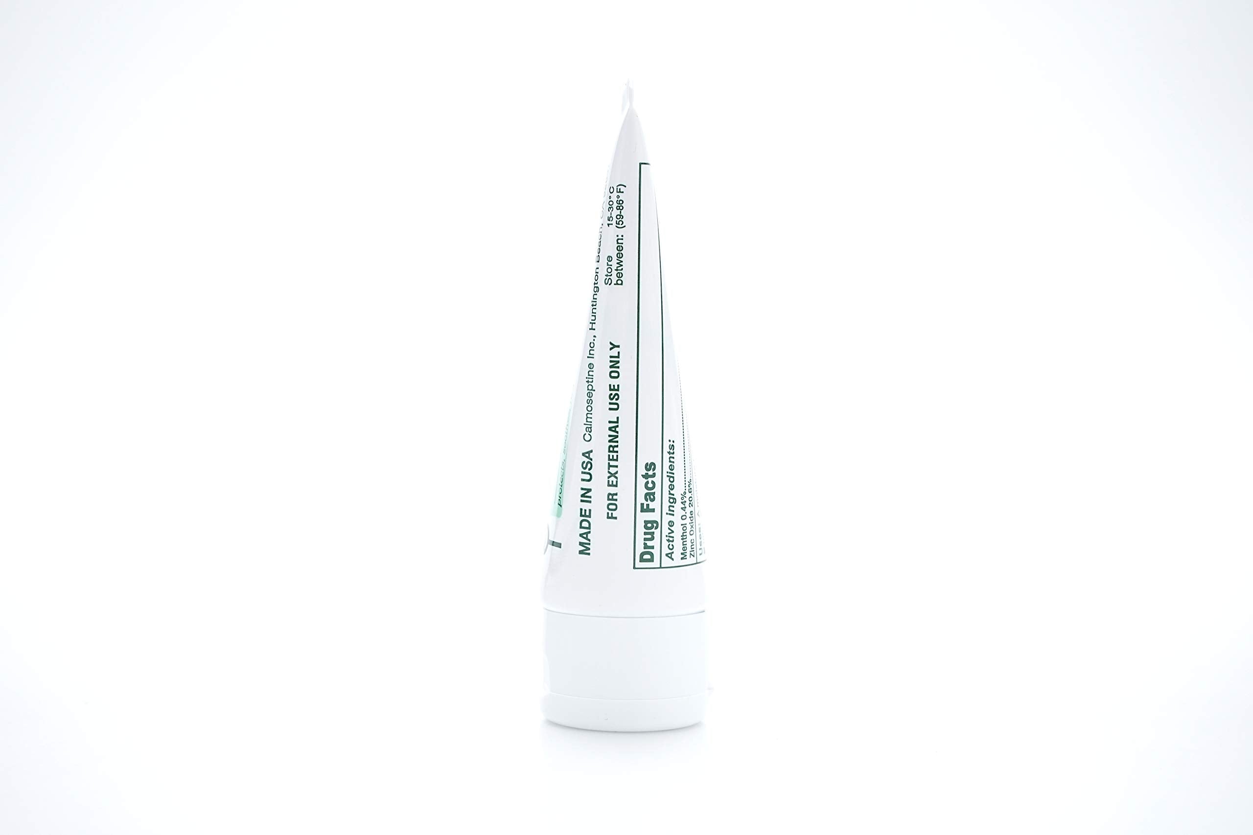 Calmoseptine Barrier forms on skin to block irritants.