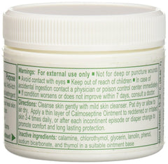 Calmoseptine jar with easy-grip design helps arthritic hands apply smoothly.