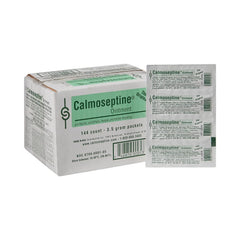 Calmoseptine foil packet 1/8 oz for portable skin protection and comfort.