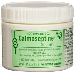 Calmoseptine Ointment 12-pack front view for everyday skin care relief.