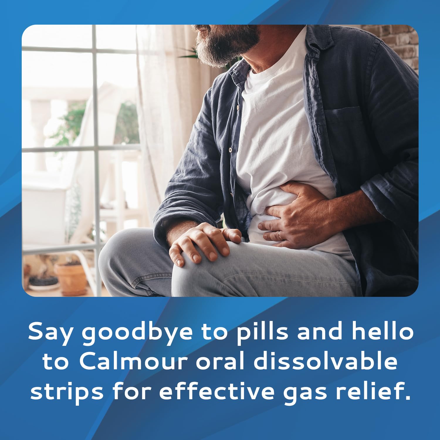 Compact blister packs keep strips discreet for nightly use.