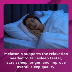 CALMOUR vanilla flavor strip offers pleasant, non-gummy sleep support.