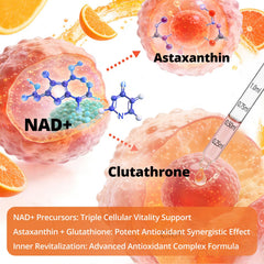 CalmSphere NADPlus drops on a desk for easy daily dosing in routines.