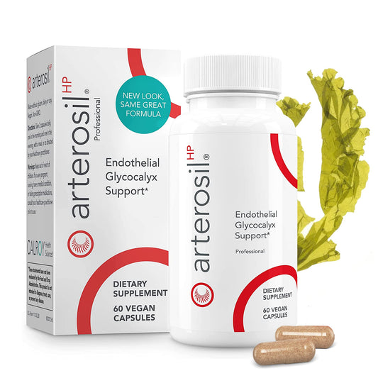 Calroy Arterosil HP Professional bottle front showing glycocalyx support focus.