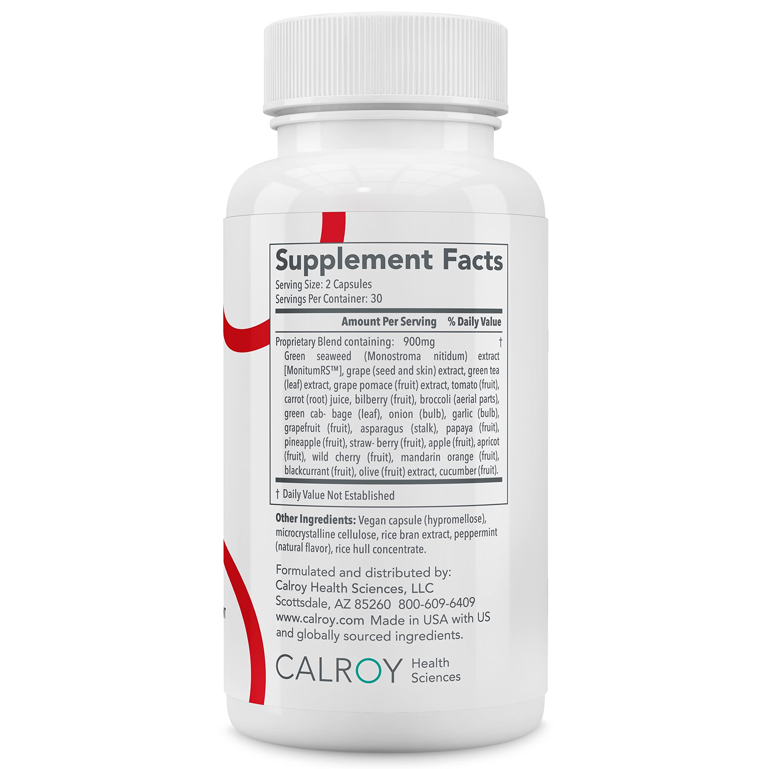Calroy Arterosil HP Professional capsules pouring into a glass for daily use.