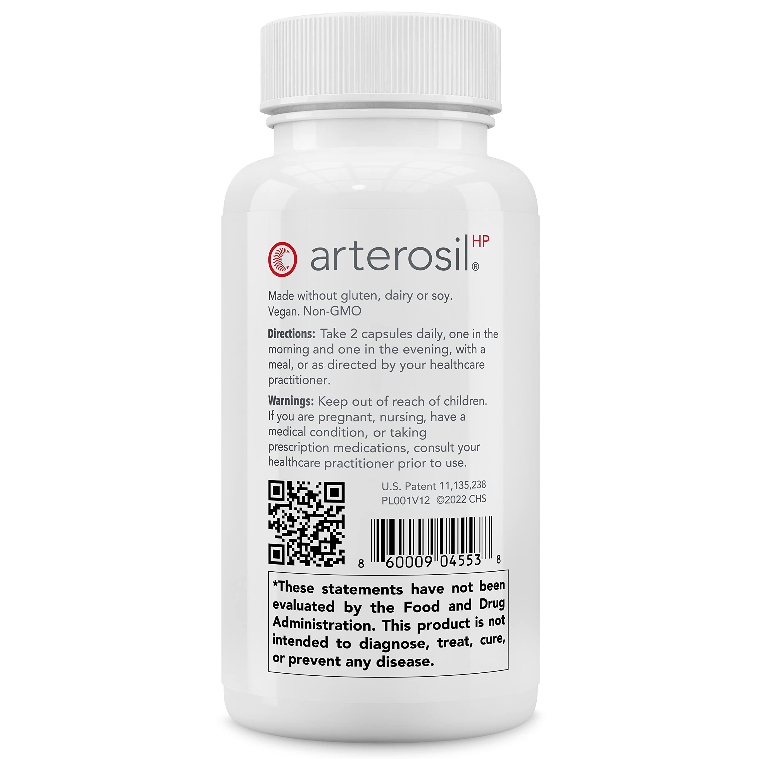 Calroy Arterosil HP Professional packaging side view signaling trusted quality.