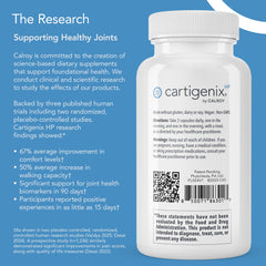 Active man lifting weights with Cartigenix HP for comfortable joints.