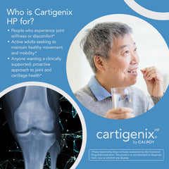 Made in USA Cartigenix HP with plant-based ingredients for vegan joint health.