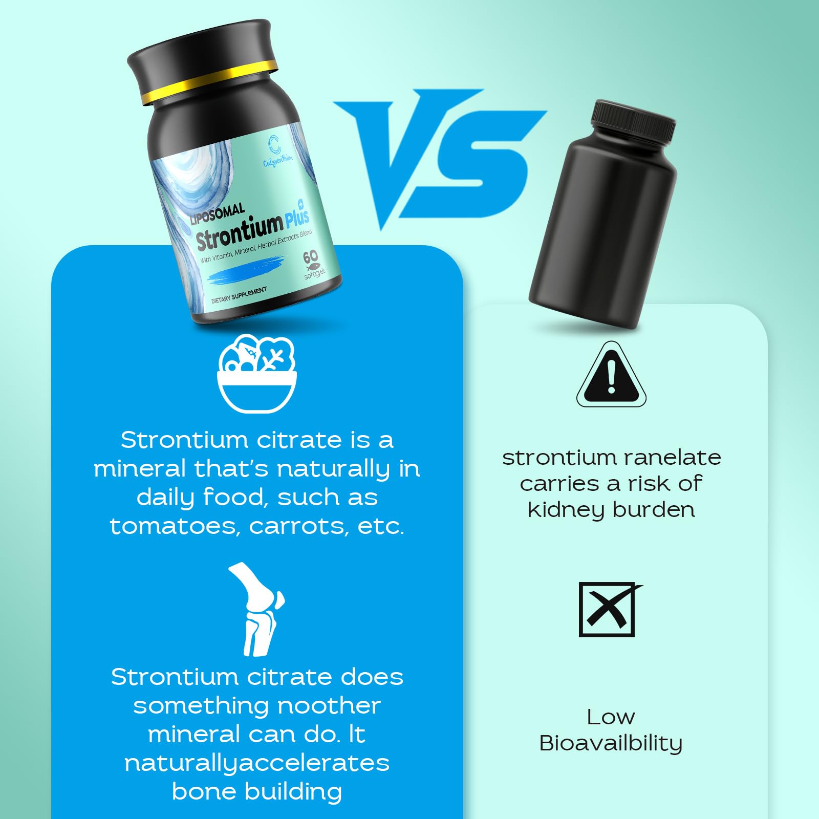Calyverithion softgels pack for easy daily supplementation