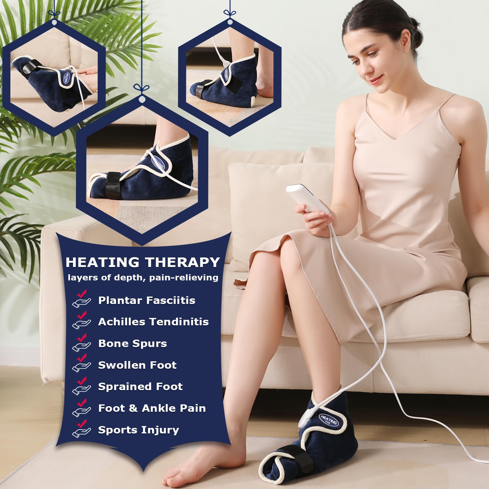 CAMECO adjustable heat settings dial demonstrating personalized comfort