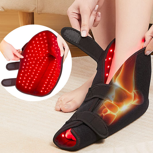CAMECO red infrared foot wrap provides full coverage for comfortable warmth.