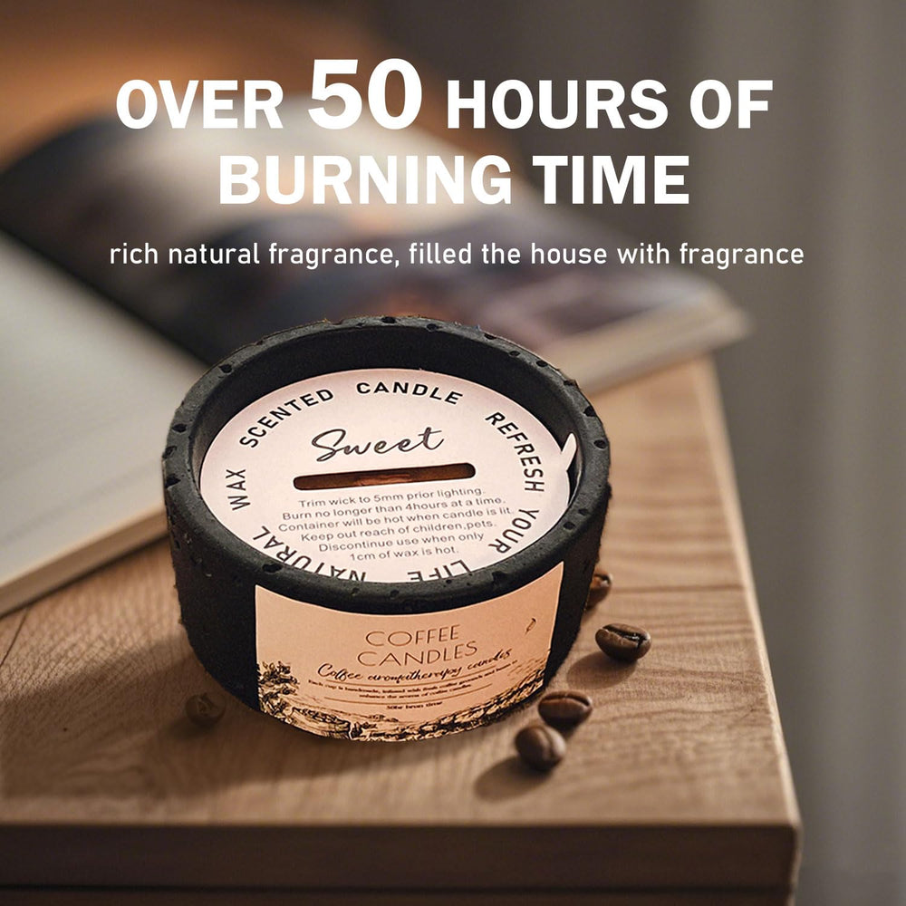 CAMPHOME coffee scent aromatherapy, wakeful mood for mornings or study.