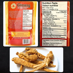 Canadian Vita ginseng root long-simmer broth friendly for stews.