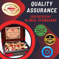 Canadian Vita ginseng root pure natural with no additives.
