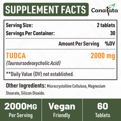 Canarata TUDCA on a kitchen counter suggesting a daily wellness routine