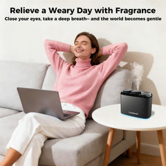 Candywell 2026 upgraded diffuser uses cold-air diffusion for efficient fragrance spread.