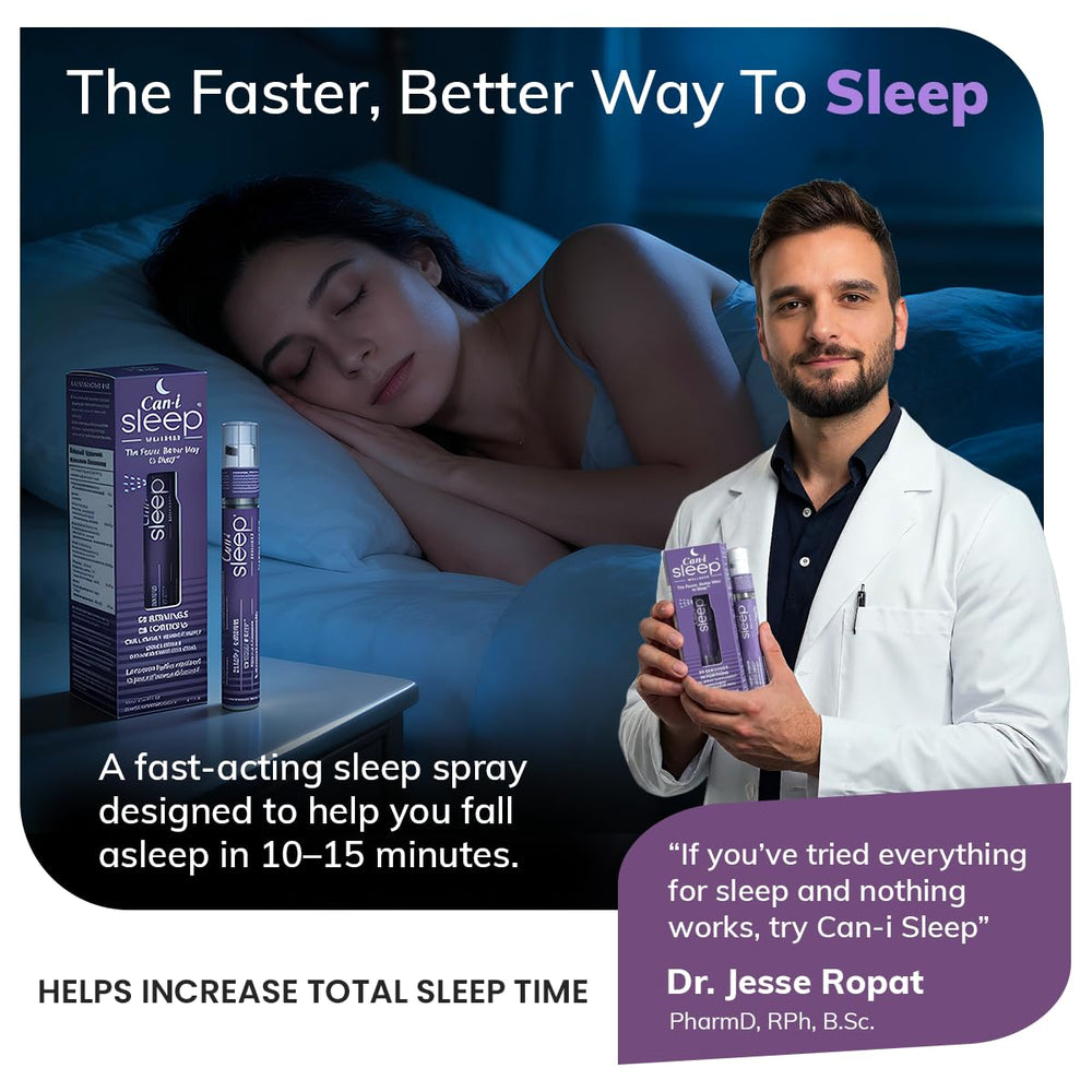 Cani Sleep melatonin GABA 5-HTP close-up shows calming blend for sleep