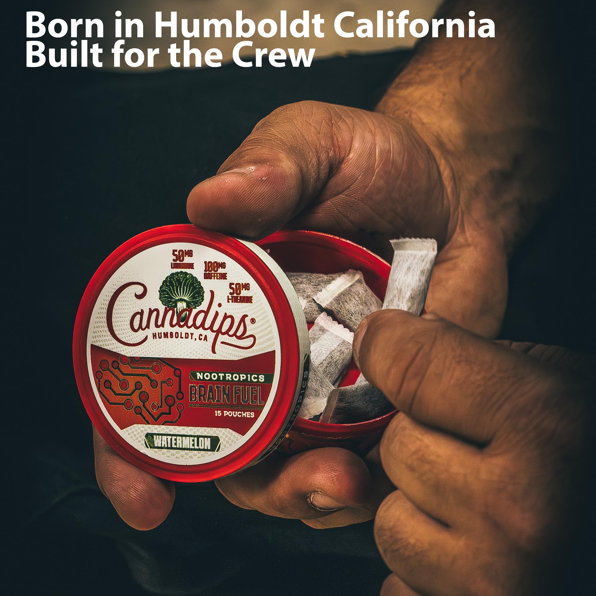 Cannadips travel-friendly packaging for easy daily use