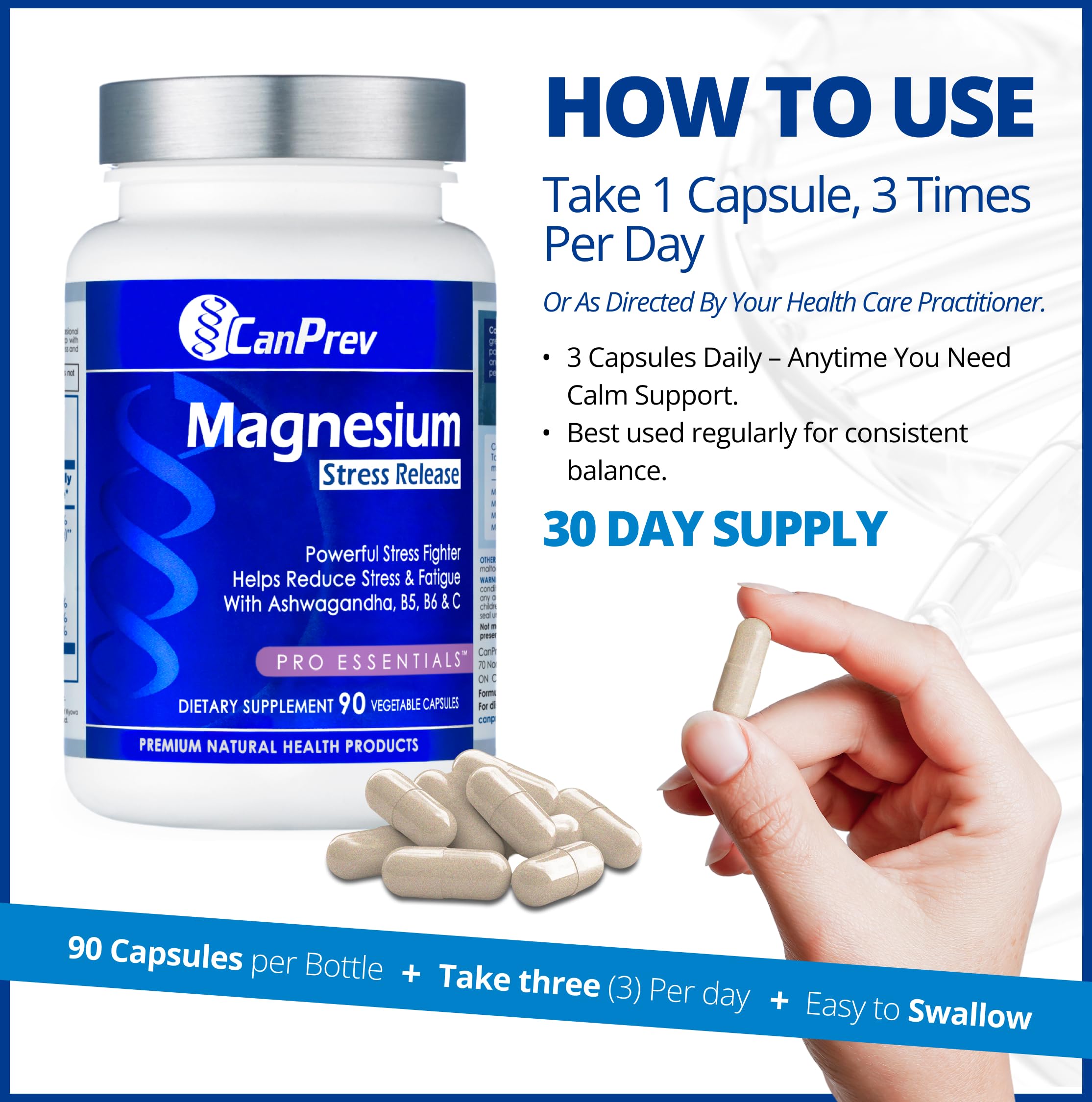 Ashwagandha root visual suggesting natural adaptogenic support from CanPrev.