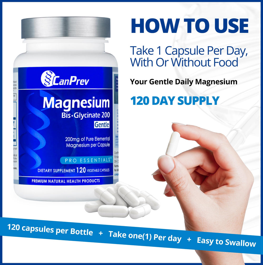CanPrev 200mg bottle in bedroom scene suggesting nighttime calm