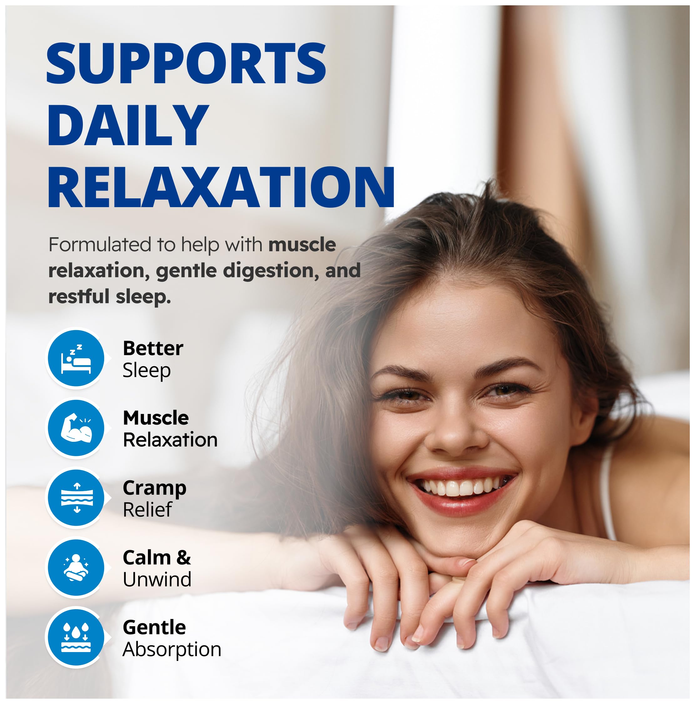 CanPrev Magnesium BisGlycinate Extra Gentle capsules pour illustrates easy daily intake.