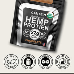 Cantein USDA Organic logo on packaging.