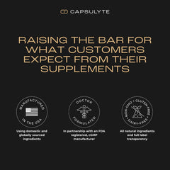 Capsulyte Pregame morning-use scene after a night out.