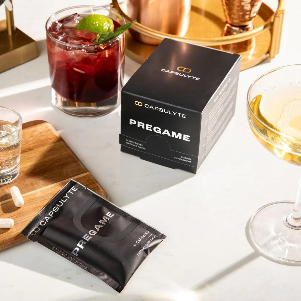 Capsulyte Pregame NAC component supports daily wellness.