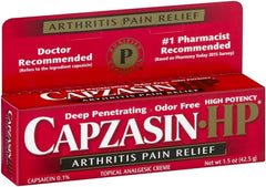 Capzasin HP usage-ready shot emphasizes easy, on-demand joint comfort during daily tasks