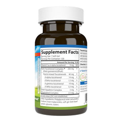 Carlson Tocomin SupraBio bottle label emphasizes purity and potency at a glance