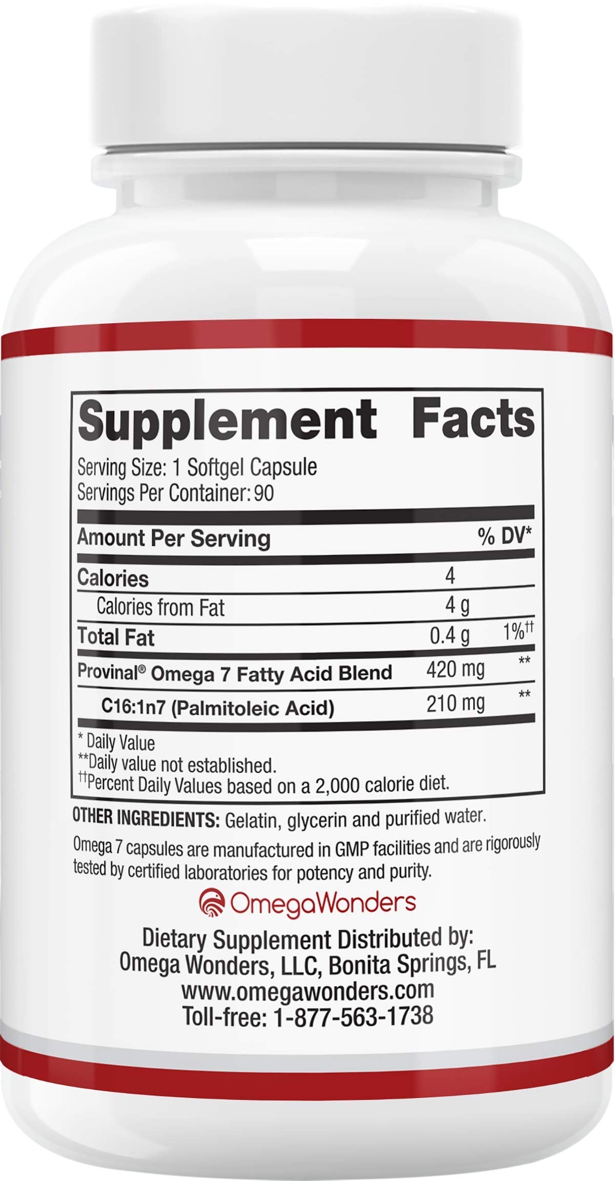 Cardia7 Provinal purified omega-7 capsules highlight high-quality fatty acids for everyday wellness