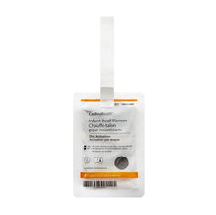 Cardinal Health infant heel warmer with flexible disc activated for quick use and safe warmth.