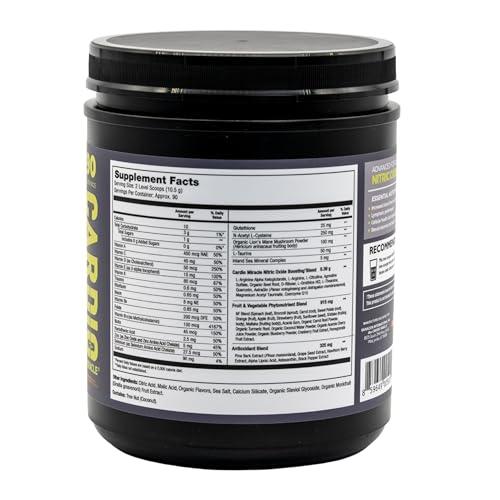 Cardio Miracle L-Arginine AKG scoop for energy and endurance