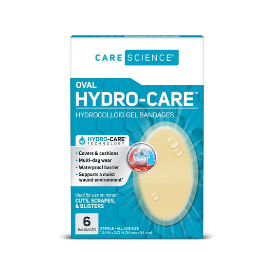Care Science patch placed on heel and toe to prevent blisters