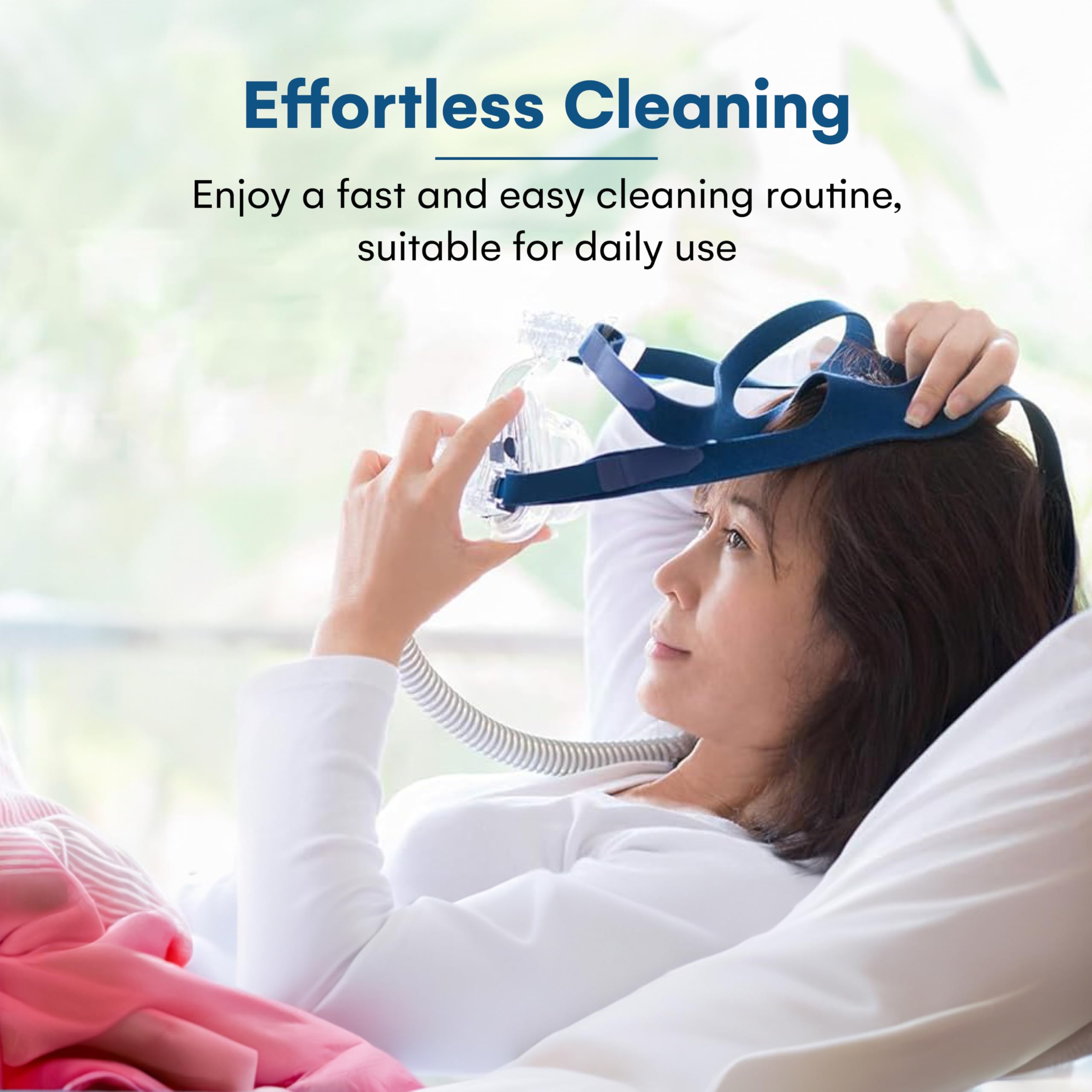 Care Touch CPAP Wipes packaging detail for convenience