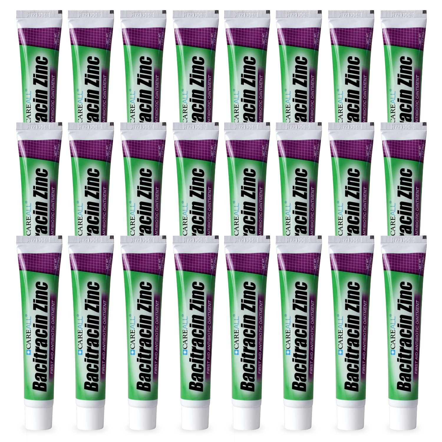 CareAll Bacitracin Zinc Ointment 1oz tube used for minor skin injuries