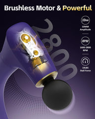CAREKING 10 mm amplitude delivers deeper percussion for sore muscles.