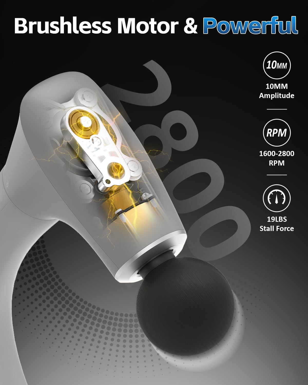 CAREKING ball head for versatile surface massage