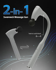 CAREKING compact massager gun for arms and legs without the handle