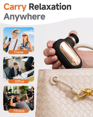 CAREKING Mini Massage Gun with 5 speeds for customizable relief.