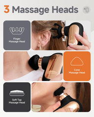 CAREKING Mini Massage Gun held one-handed for easy use.