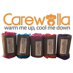 Carewolla Lavender Dream Wrap packaging and simple usage guide.