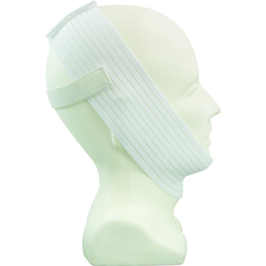 Carex CPAP chin strap stability band helps maintain position during sleep.
