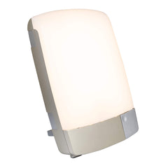 Carex Sunlite bright light therapy lamp front view promotes mood support and energy