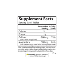 Carlson Cal-Mag 2:1 ratio graphic illustrating balanced mineral intake