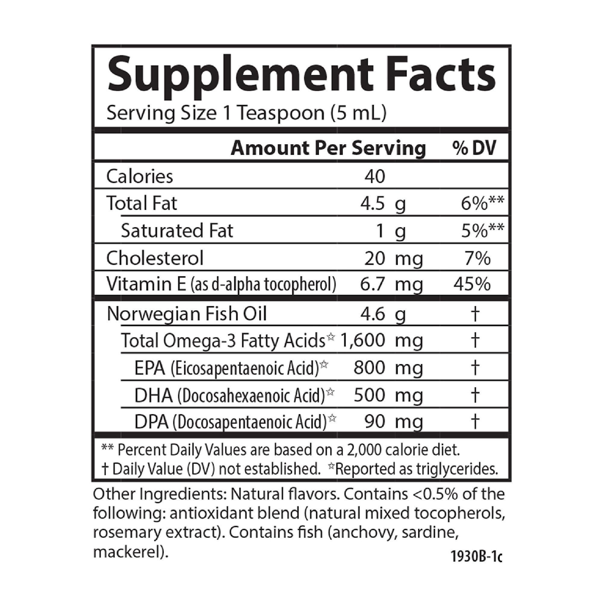 Carlson daily-use berry-flavored oil ready for everyday wellness.